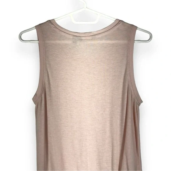 Athleta Threadlight Ruched Side Twist Tank, Ballerina Gown Pink, Size Small - Picture 9 of 10
